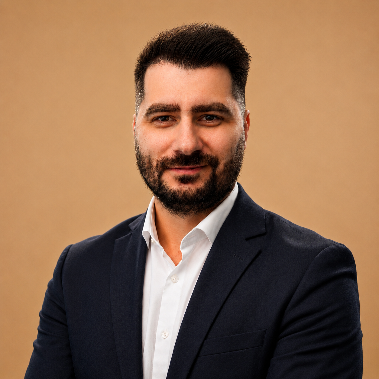 Portrait of Filip Ordevski, independent AI consultant